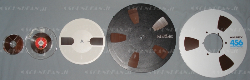 SOUNDFAN - Reel to reel recorders and tapes - Magnetic tapes